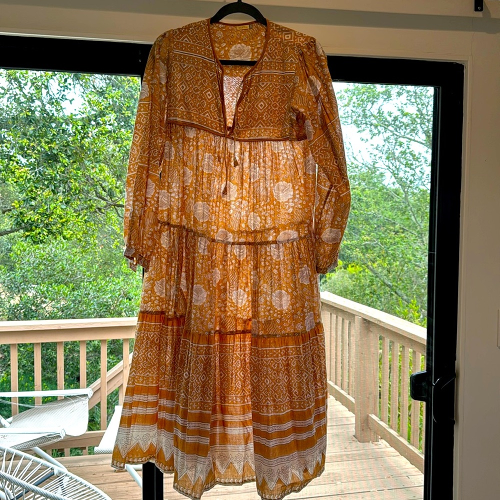 Matta Yamini Booj midi cotton dress